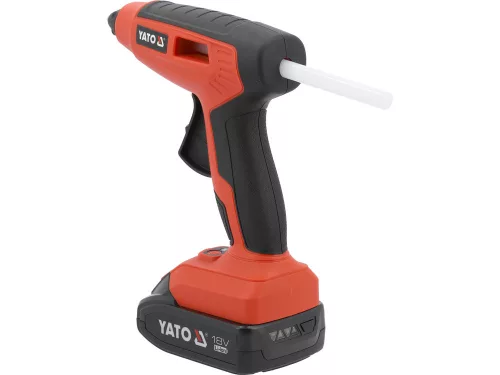 Yato akkus ragasztópisztoly 11 mm 18 V Li-Ion (1 x 2,0 Ah akku + töltő)