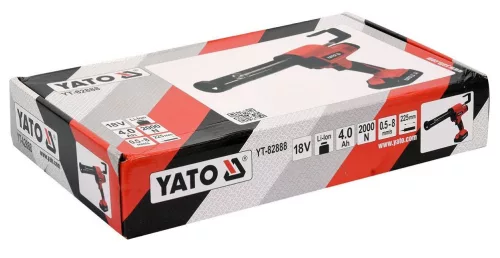Yato akkus kittkinyomó- és ragasztópisztoly 225 ml 18 V (1 x 4,0Ah akku + töltő)