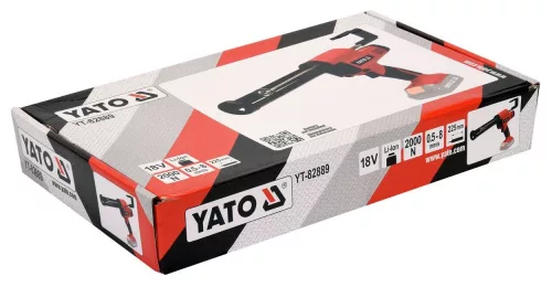Yato akkus kittkinyomó- és ragasztópisztoly 225 ml 18 V (akku + töltő nélkül)