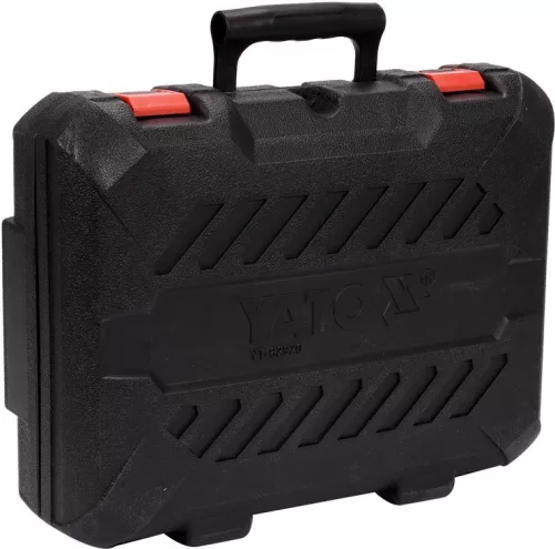 Yato akkus excenter polírozó 150 mm szénkefe nélküli 18 V Li-Ion (1 x 3,0 Ah akku + töltő)