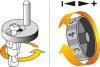 Yato akkus excenter polírozó 150 mm szénkefe nélküli 18 V Li-Ion (1 x 3,0 Ah akku + töltő)