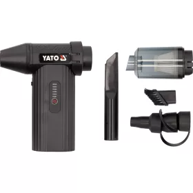 Yato mini turbo fúvó porszívó kiegészítőkkel