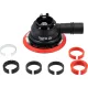 Yato sarokcsiszoló adapter excentercsiszoló, 125mm, csiszolópapír készlettel
