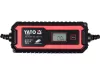 Yato akkumulátor töltő 6/12 V 2/4 A max. 200 Ah LCD kijelző