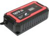 Yato akkumulátor töltő 6/12 V 2/10 A max. 200 Ah LCD kijelző