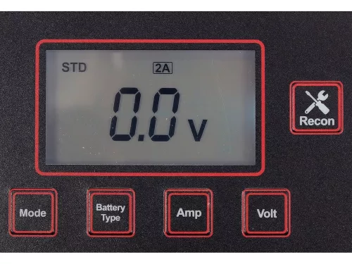 Yato akkumulátor töltő 12 V 2/8/15 A max. 200 Ah LCD kijelző