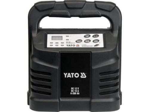 Yato akkumulátor töltő 12 V 15 A max. 6-200 Ah
