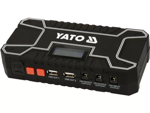 Yato akkumulátor indító és power bank 12000mAh