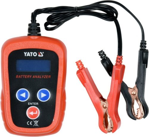 Yato digitális akkuteszter 12 V 200-1200A