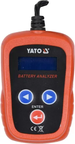 Yato digitális akkuteszter 12 V 200-1200A