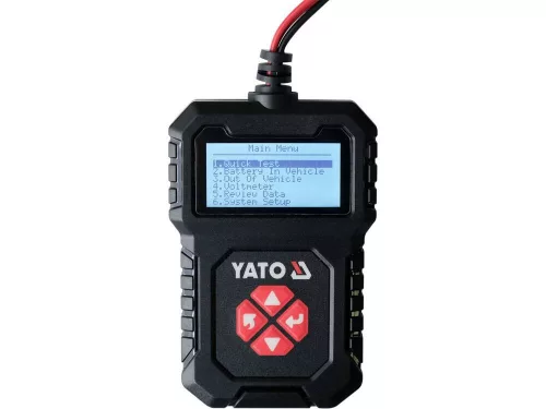 Yato digitális akkuteszter 12 V 100-2000A