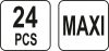 Yato biztosíték készlet 24 részes Max i