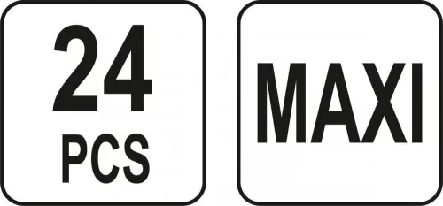 Yato biztosíték készlet 24 részes Max i