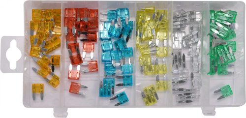 Yato biztosíték készlet 120 részes mini