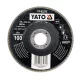 Yato lamellás csiszolókorong 125 x 22,4 mm / P40