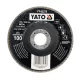 Yato lamellás csiszolókorong 125 x 22,4 mm / P80
