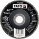 Yato lamellás csiszolókorong döntött 125 x 22,2 mm / P60