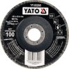 Yato lamellás csiszolókorong döntött 125 x 22,2 mm / P100