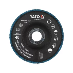 Yato lamellás csiszolókorong P40, 125mm