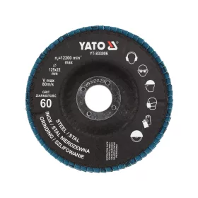 Yato lamellás csiszolókorong P60, 125mm