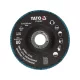 Yato lamellás csiszolókorong P80, 125mm