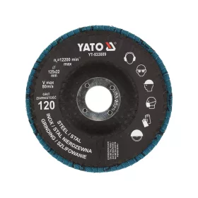 Yato lamellás csiszolókorong P120, 125mm