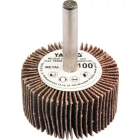 Yato csapos lamellás csiszolókorong 40 x 20 x 6 mm / P60