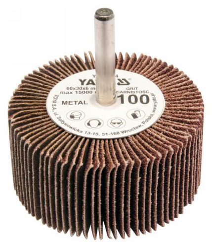 Yato csapos lamellás csiszolókorong 60 x 30 x 6 mm / P100