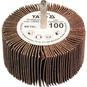 Yato csapos lamellás csiszolókorong 80 x 40 x 6 mm / P120