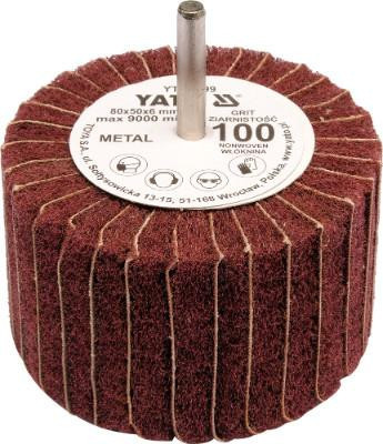Yato csapos lamellás csiszolókorong 80 x 50 x 6 mm / P60