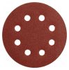Yato tépőzáras fíbertárcsa 125 mm / P40 8 lyukas (5 db/cs)