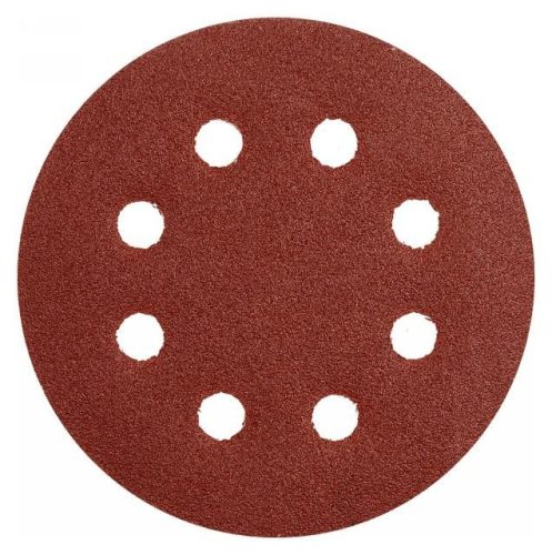 Yato tépőzáras fíbertárcsa 125 mm / P40 8 lyukas (5 db/cs)