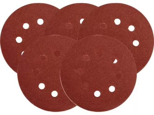 Yato tépőzáras fíbertárcsa 125 mm / P40 8 lyukas (5 db/cs)