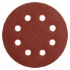 Yato tépőzáras fíbertárcsa 125 mm / P60 8 lyukas (5 db/cs)