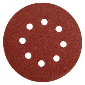 Yato tépőzáras fíbertárcsa 125 mm / P100 8 lyukas (5 db/cs)