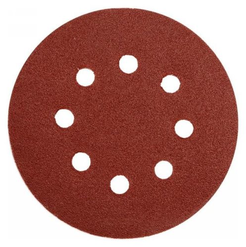 Yato tépőzáras fíbertárcsa 125 mm / P100 8 lyukas (5 db/cs)