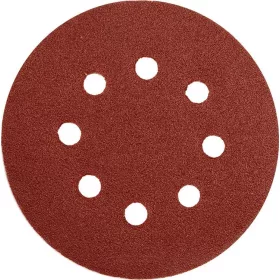 Yato tépőzáras fíbertárcsa 125 mm / P150 8 lyukas (5 db/cs)