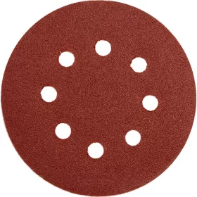 Yato tépőzáras fíbertárcsa 125 mm / P180 8 lyukas (5 db/cs)