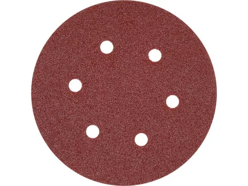 Yato tépőzáras fíbertárcsa 150 mm-es, P60 6 lyukas (50 db/cs)