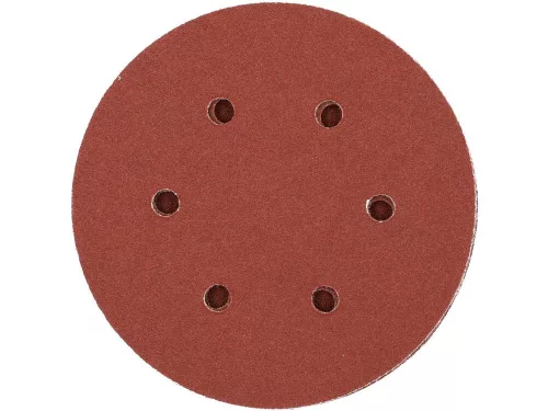 Yato tépőzáras fíbertárcsa 150 mm-es, P120 6 lyukas (50 db/cs)