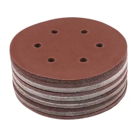 Yato tépőzáras fíbertárcsa 150 mm-es, P150 6 lyukas (50 db/cs)