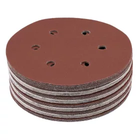 Yato tépőzáras fíbertárcsa 150 mm-es, P220 6 lyukas (50 db/cs)
