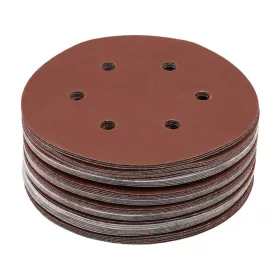 Yato tépőzáras fíbertárcsa 150 mm-es, P240 6 lyukas (50 db/cs)