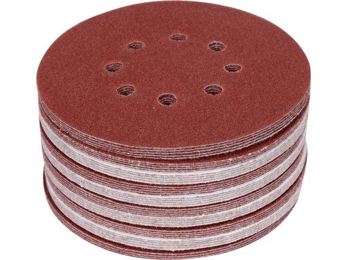 Yato tépőzáras fíbertárcsa 150 mm / P60 8 lyukas (50 db/cs)