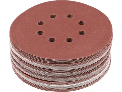 Yato tépőzáras fíbertárcsa 150 mm / P150 8 lyukas (50 db/cs)