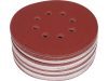 Yato tépőzáras fíbertárcsa 150 mm / P180 8 lyukas (50 db/cs)