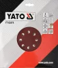 Yato tépőzáras fíbertárcsa 225 mm / P120 (3 db/cs)
