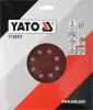 Yato tépőzáras fíbertárcsa 225 mm / P150 (3 db/cs)