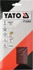 Yato tépőzáras csiszolópapír 90 x 187 mm / P80 (5 db/cs)