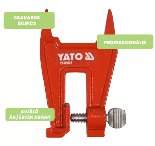 Yato láncélező satu 15/60 mm